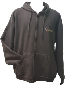 SWEAT ZIPPE à CAPUCHE