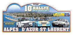 PLAQUE RALLYE